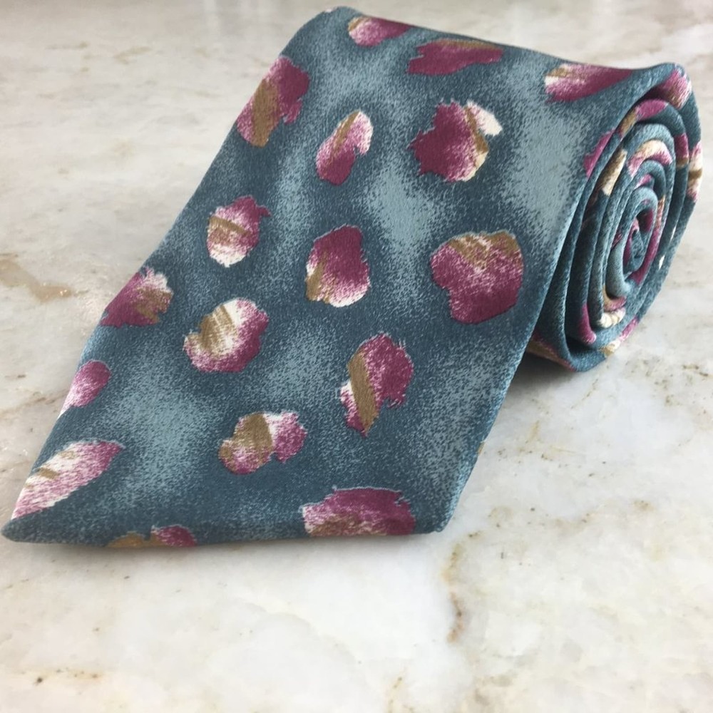 OSCAR DE LA RENTA SILK TIE - Picture 10 of 11